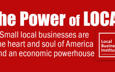 Locally-owned, independent businesses are the backbone of our local economy and the foundation of communities’ unique culture.